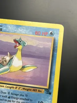 Pokemon TCG - LAPRAS - 25/62 - RARE - UNLIMITED - FOSSIL (1999) - WOTC - MP/LP - Image 3