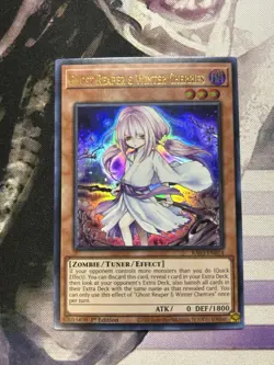 Yugioh - Ghost Reaper & Winter Cherries (Alternate Art) (UR) RA03-EN014 - Image 1