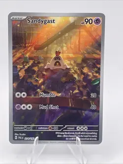 Sandygast - 214/193 Illustration Rare Holo Pokemon SV02: Paldea Evolved - Image 1