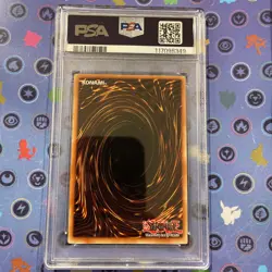 Yugioh Red-Eyes Darkness Metal Dragon MGED-EN009 Gold Rare 1st Alt Art PSA 8 - Image 2