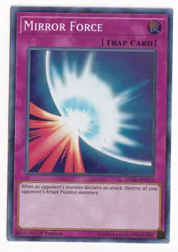Yugioh Mirror Force DASA-EN059 Super Rare 1st Ed MP - Image 1
