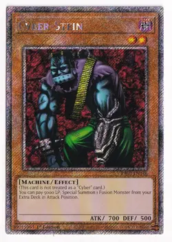 Cyber-Stein Platinum Secret Rare RA03-EN146 Yugioh - Image 1