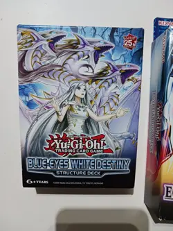 Brand New Yugioh Cards Blue Eyes White Destiny And Saga Of The Blue Eyes Decks - Image 2