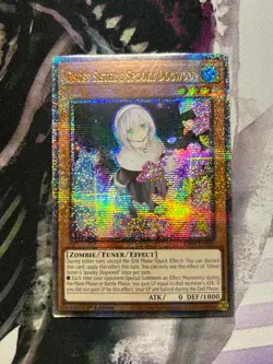 YuGiOh GHOST SISTER & SPOOKY DOGWOOD Quarter Century Secret Rare RA03-EN020 - Image 2