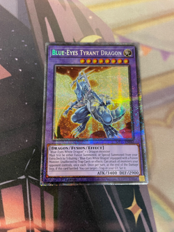 YUGIOH - BLUE EYES TYRANT DRAGON - STARLIGHT RARE - MP25 - NM - 1ST ED - Image 1