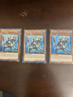 Yugioh Mermail Abyssteus RA03-EN007 1st Edition Secret Rare NM - Image 2