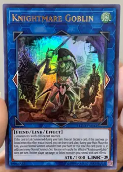 Yugioh Knightmare Goblin FLOD-EN044 Ultra Rare NM w/Tracking - Image 1