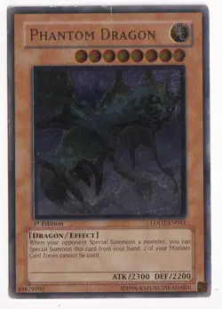 Yugioh Phantom Dragon - LODT-EN041 - Ultimate Rare 1st Edition HP - Image 1