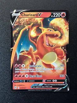 Charizard V 017/172 Pokemon TCG Brilliant Stars Ultra Rare Holo Mint - Image 1