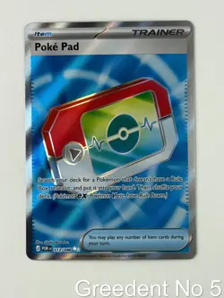 Poke Pad 113/088 Ultra Rare Perfect Order Pokemon Near Mint - Image 1