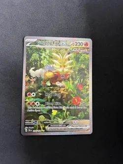 Gouging Fire ex - 204/162 MINT/NM Pokemon Cards SV05: Temporal Forces Holo - Image 1