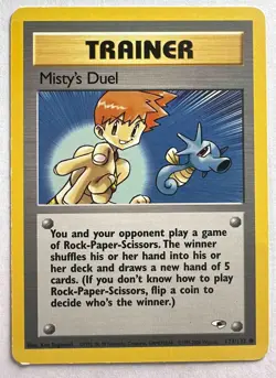 2000 Pokemon Gym Heroes Misty's Duel #123/132 - Image 1