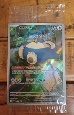 Pokemon TCG Scarlet & Violet 151 ETB Promo 051 Snorlax Holo Card Sealed - Image 1