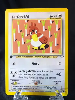 FARFETCH'D 43/64 Neo Revelation 1st EDITION Pokemon TCG WotC NM Never Played! - Image 1