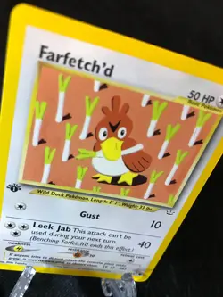 FARFETCH'D 43/64 Neo Revelation 1st EDITION Pokemon TCG WotC NM Never Played! - Image 2