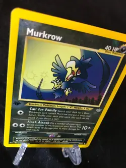 MURKROW 46/64 Neo Revelation 1st EDITION Pokemon TCG WotC NM Never Played! - Image 2