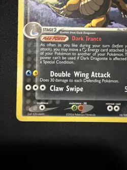 Dark Dragonite 15/109 Rare Team Rocket Returns Pokemon - Image 5