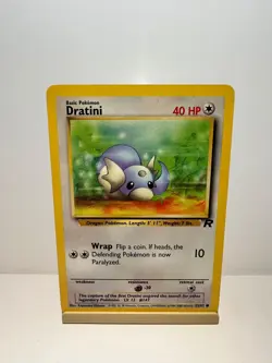 Dratini 53/82 Common Team Rocket Pokemon Near Mint - Image 1