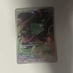Pokemon TCG Bulbasaur IR 133/132 Mega Evolutions Stamped Promo LP - Image 1