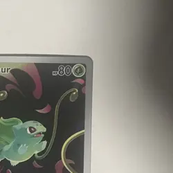 Pokemon TCG Bulbasaur IR 133/132 Mega Evolutions Stamped Promo LP - Image 2
