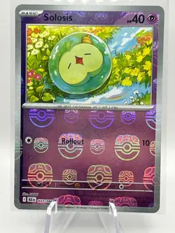 Solosis (Poke Ball Pattern) - Pokemon - SV: Black Bolt - Common - 037/086 NM - Image 1