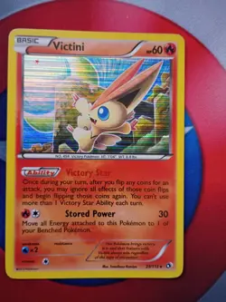 Victini 2013 Pokemon Legendary Treasures Holo Rare #23/113 - Image 1