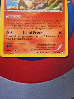 Victini 2013 Pokemon Legendary Treasures Holo Rare #23/113 - Image 2