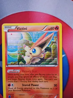 Victini 2013 Pokemon Legendary Treasures Holo Rare #23/113 - Image 3