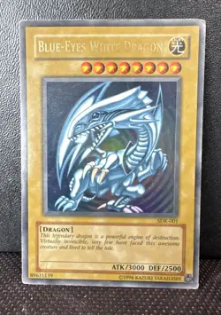 Yugioh Blue-Eyes White Dragon SDK-001 Starter Deck: Kaiba Unlimited Played - Image 1