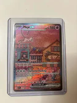 Pokemon TCG Mew EX 053 Holo Black Star Promo Scarlet & Violet 151 Card - Image 1