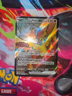 Team Rocket's Moltres ex - (Destined Rivals Stamp) 208/182 Miscellaneous Cards & - Image 2