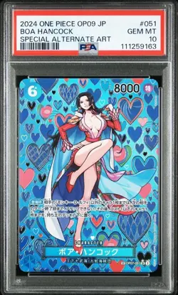 PSA 10 Boa Hancock (SP Alt Art) OP07-051 SR ONE PIECE Card Japanese from JAPAN - Image 1