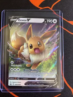 Eevee V Holo Promo SWSH: Sword & Shield Promo Cards SWSH065 NM - Image 3