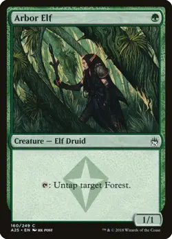 Arbor Elf Masters 25 NM Green Common MAGIC THE GATHERING MTG CARD ABUGames - Image 1