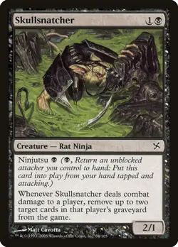 Skullsnatcher Betrayers of Kamigawa NM Black Common MAGIC MTG CARD ABUGames - Image 1