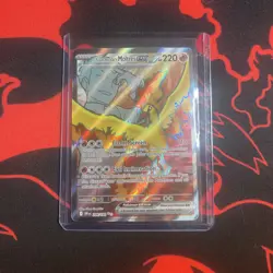 Team Rocket's Moltres ex - (Destined Rivals Stamp) 208/182 Miscellaneous Cards & - Image 1