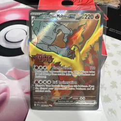 Team Rocket's Moltres ex - (Destined Rivals Stamp) 208/182 Miscellaneous Cards & - Image 1
