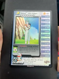 Dbz Dragon Ball Z Tcg Ccg Bulma, The Expert Foil #109 Unlimited Cell Saga Card - Image 1