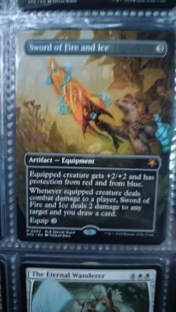 1x Sword of Fire and Ice (Borderless) - Special Guests NM - MTG - Image 5
