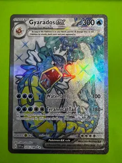 Pokemon TCG Gyarados ex 225/198 SV01: Scarlet & Violet Base Set Ultra Rare NM - Image 1