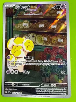 Pokemon TCG Fidough 213/198 SV01: Scarlet & Violet Base Set Illustration Rare NM - Image 1