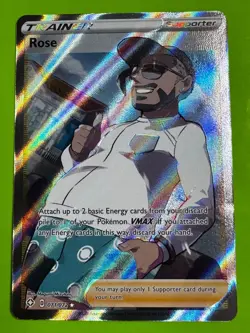 Pokemon TCG Rose (Full Art) 071/072 Shining Fates Ultra Rare HP - Image 1
