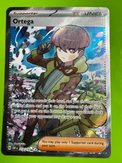 Pokemon TCG Ortega 219/197 SV03: Obsidian Flames Ultra Rare HP - Image 1