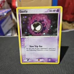 Gastly Pokemon TCG FireRed And LeafGreen Reverse Holo Common Card #63/112 - Image 1