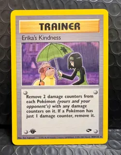 Pokemon Gym Challenge 1st Edition Erika's Kindness 103/132 NM - Image 2