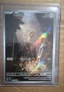 Meltan 179/162 SV05: Temporal Forces Holo Headbutt 🔥 Pokemon Card - Image 1