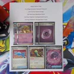 Alakazam Pokemon TCG Deck (Post Rotation Ready) (Higher Rarity Cards Included) - Image 2