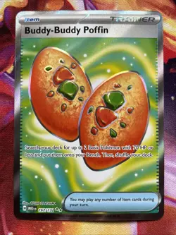 Buddy-Buddy Poffin 167/132 Pokemon Mega Evolution - NM - Image 1