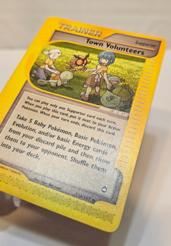 Town Volunteers 136/147 Uncommon Aquapolis Pokemon 1661 - Image 2