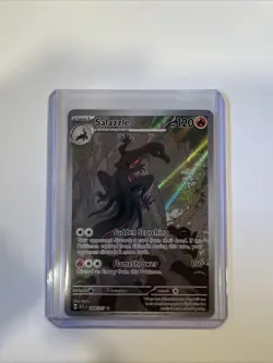 Salazzle 224/217 Ascended Heroes Pokemon Full Art Holo Illustration Rare IR - Image 1